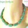 Vintage Jade Green Necklace, Jade Semi Precious Stone Necklace Necklaces, Ladies Women's Designer Fashion Jewelry, Bridal, Wedding, Special Occasion