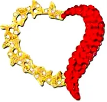 redrhinestoneheartpin_rubyrhinestoneheartbrooch_valentinesdayhearpin_vintageheartpins_vintageheartbrooch_ladiesdesignerjewelry_heartpinswithrhinestones_goldheartpin_goldheartbrooch