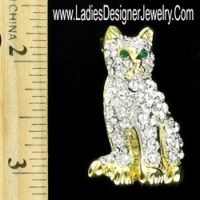 Jana Winkle Red Carp Fish Crystal Brooch – Rhinestone & Alloy Vintage Brooch For Women, Wedding & Formal Wear