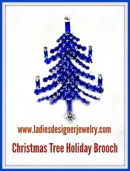 bluesapphirechristmastreebrooch_vintagerhinestonechristmastreepins_vintagechristmastreebrooches_ladiesdesignerjewelry_estatejewelry_diamondchristmastreepin