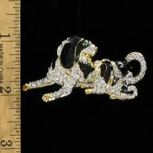 brittanyspanielpin_cockerspanielpins_blackwhitecockerspanielsbrooch_rhinestonecockerspanielpins_vintagecockerspanielbrooch_ladiesdesignerjewelry_cockerdogpin_cockerdogbrooch