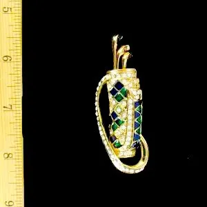 vintagegolfpin_vintagegolfbrooch_goldclubsbagpin_golfing_ladiesdesignerjewelry_vintagegolfpin_vintagegolfbrooch_rhinestonegolfpin_rhinestonegolfbrooch
