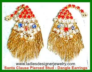 santaclauseearrings_vintagerhinestonesantaclauseearrings_ladiesdesignerjewelry_holidayearrings_piercedchristmasearrings_prongsetchristmasearrings_prongsetsantaclauseearrings