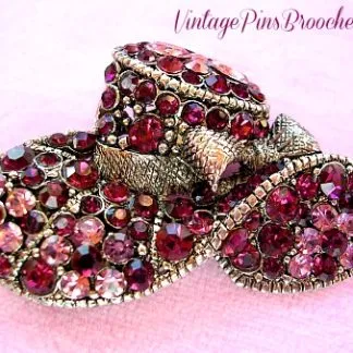 Ladies Vintage Purple Amethyst Rhinestone Fashion Hat Brooch Pin, Hat Brooches Pins Rhinestones Women, Ladies Designer Hats Jewelry, Wedding Formal Church Dress Fashion Hats